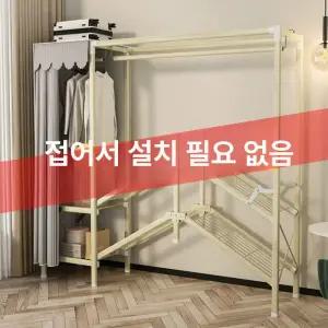 수납장 헹거 이불 접이식 드레스룸 간이 무설치 비키니장
