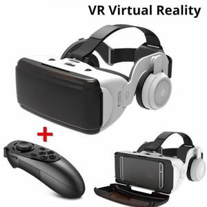 VR 헤드셋 고글 안경 기기 가상 현실 3D 박스 스테레오 구글 카드보드 헬멧 IOS 안드로이드 스마트폰용 무선 로커