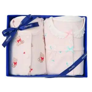 [갤러리아] (압소바출산,백일,돌,유아내의세트)고미슬림내의+밍밍내의세트(A2D-10384SET)