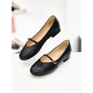[탠디]스트랩 메리제인 플랫 X2HG50TH58 G-BLACK 2SA
