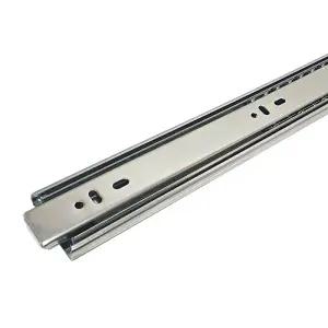 45폭 3단 450mm 광폭 볼레일 서랍 가구 레일 서랍장 싱크대