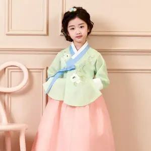 [보리보리/한예빔]한예빔 HB6038 솔빛예빔 여아한복 아동한복
