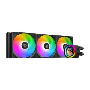 :ID-COOLING FX360 LCD 데이븐 수냉 CPU 쿨러 (블랙)