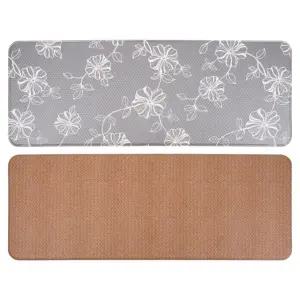 국산 주방 싱크대 씽크대 PVC 양면 발 매트 대 120x44cm (WFJUQ0E)