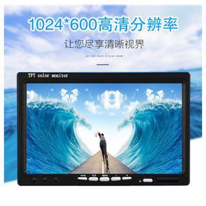 모니터 10 1인치 고화질 보조 작업 HD 휴대용 서브 VGA BNC 연결 TN 카메라