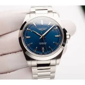 Longines Concorso 시리즈 Men 시계 [세금포함] [정품] 41mm 블루 다이얼 L38304926 명품시계 손목시계 패