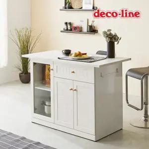데코라인 코넬 첸 1200B 홈바 아일랜드 식탁 DMW014C (착불)