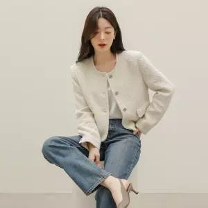 에일리트위드자켓