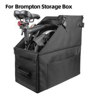 Brompton 방진 방수 상자 자동차 트렁크 전송 보관 대 한 휴대용 접는 자전거