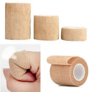 고탄력 자가점착밴드 2.5cm x 4.5M 압박테이프 스포츠붕대 손가락붕대