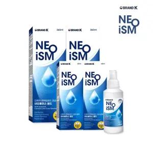 네오이즘 네오플러스 골드 렌즈 세정액 세척액 60ml 2개+360ml 2개