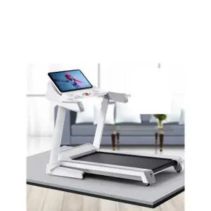 러닝머신패드 충격 흡수 실내 소음 방지 바닥 매트 그레이 - 2x1m (두께 3cm)