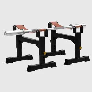 슬링랙 헬스장 홈트 체육관 데드리프트 바벨 거치대 바벨 랙(28-39cm 5단 기어 조정)