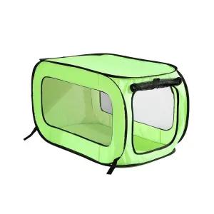 Beatrice Home Fashions 휴대용 접이식 팝업 켄넬 여행용 고양이 개 길이 61cm(24인치) x 너비 42.2cm(16.7