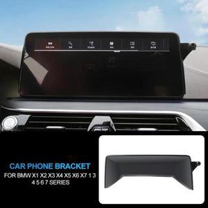 자동차 전화 거치대 중앙 제어 고정 브래킷 네비게이션 스크린 마운트 BMW X1 X2 X3 X4 X5 X6 X7 6/7 시리
