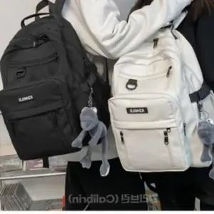 책가방 고등학교 백팩 중학생 대학생 블랙 여자백팩