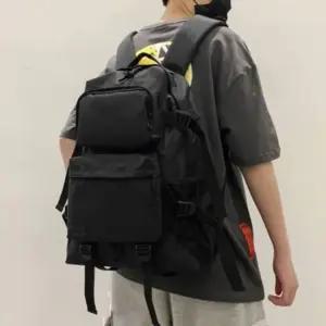 출근 백팩 책가방 트레블 빈티지 남녀공용 고등학생 대학생