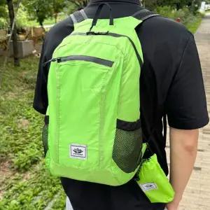 여행배낭 여행용백팩 접이식 백팩 헬스 등산 운동 배낭 가방 연그린
