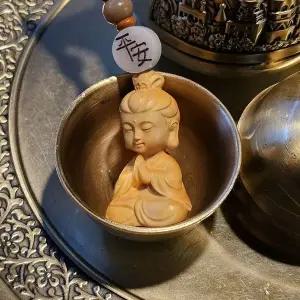 관세음보살 명상용불상 불교테마열쇠고리 불상액세서리 디자인 (WFK0BH9)