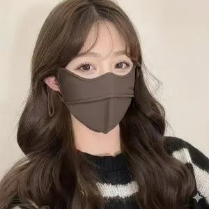 감각적인 데일리 패션 귀걸이형 진주 포인트 마스크 (WFK0D4L)