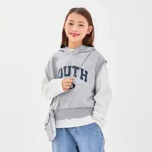 [롯데백화점]유솔 여아 백메쉬 2PCS 후드 셋업 (2컬러) ULMH25S52
