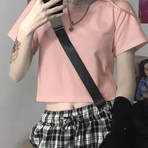 다양한 컬러 반팔 오버 썸머 크롭티 스타일