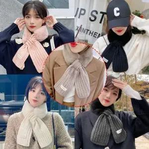 [다사라유통] 러블리 쁘띠 퍼목도리   머플러 털 페이크 에코 쁘띠 따뜻한 여성 겨울 인조 부드러운 숏