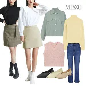 [20%+5%쿠폰]신상 단독오픈! 미쏘·로엠·클라비스 티셔츠/슬랙스/블라우스/가디건/데님/원피스 외 데일리룩 코디템 총집합 ~93%OFF