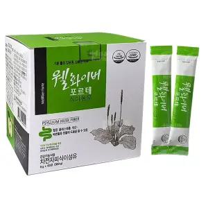웰화이버 포르테 식이섬유 60포 1개/차전자피/쾌변/배변