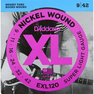 다다리오 EXL120 09-42 일렉기타줄 세트