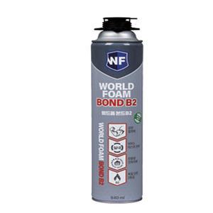 월드 폼본드 840ml b2 건용 건전용 고정 충진 방음 1박스 15입