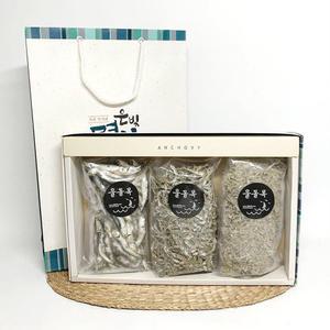 울돌목 멸치3종 선물세트 다시용 볶음멸치 꽃새우 명절선물