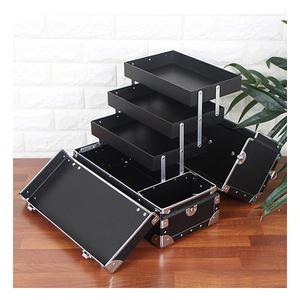MakeupBox 메이크업박스 3단대형 DFF303-C BLACK(ABS)