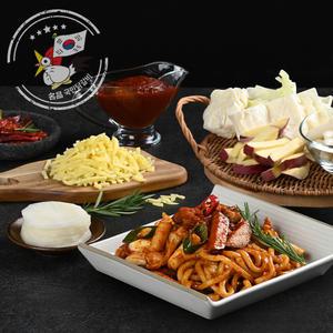 두루푸드 국민닭갈비 세트 (국산 넓적다리통살+국산 고추가루 수제양념)