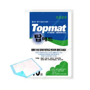 한빛 탑매트 1팩(10장) 분비물 흡수 위생 깔개 매트