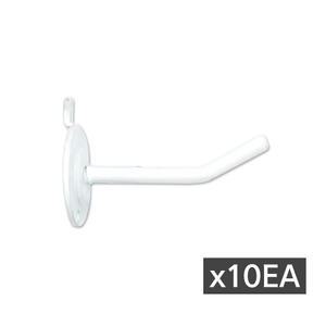 타공판 일선후크 5cmx10ea(화이트)