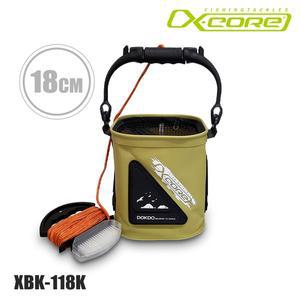 [에프원낚시]엑스코어 감성돔낚시 두레박 바칸 XBK-118K 18CM 카키