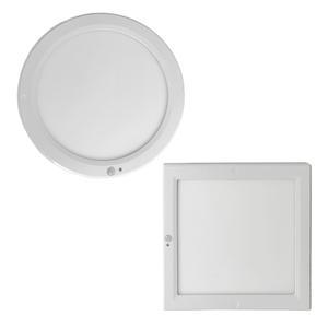 더쎈 LED 8인치 엣지 원형/사각 센서 20W 현관 베란다 복도 계단 전구 주백 주광