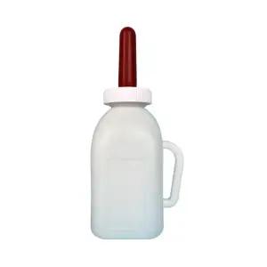 송아지 젖병 1L 포유기 (고무주황색)