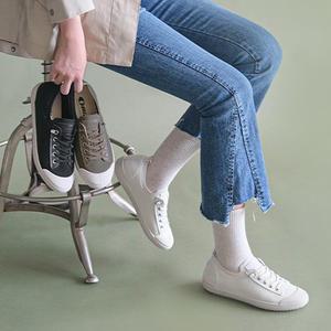 올리 올리브 니트 밴딩 쿠션 스니커즈 3cm