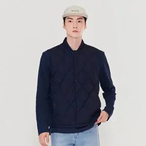 [체이스컬트] 남성 카라넥 경량 다운 베스트-BFZK7301C04