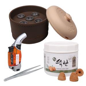 동방단전구합(5구)+동방쑥탄(무연)+코끼리라이터+핀셋
