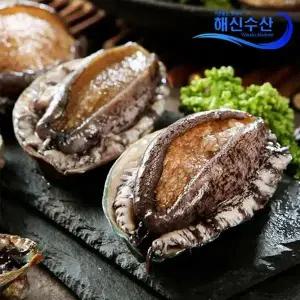 명절한정판매 해신수산 완도활전복 특大 10-12미 1kg