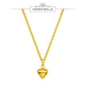 디디에벨라 24k 하트 통통 목걸이11.25g