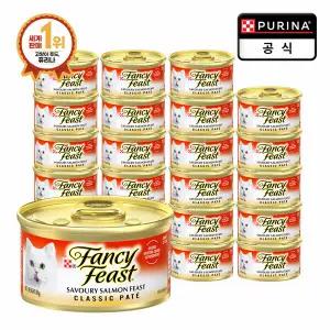 팬시피스트 화이트라벨 연어 85g x 24개