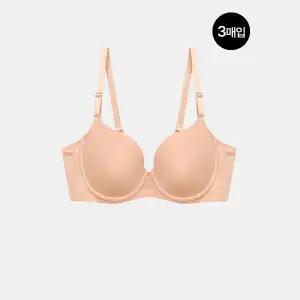 [솔브]빅사이즈 부유방 커버 브라 A-G컵 3매입(SSET826)