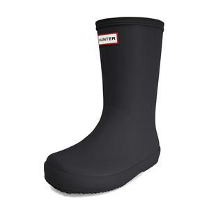 [헌터] 키즈 오리지널 퍼스트 클래식 레인부츠 장화 블랙 KFT5094RMA-BLK