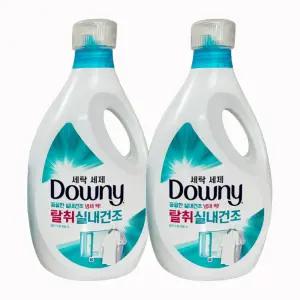 다우니 세탁세제 탈취실내건조 액체형 실내건조 3L 2개