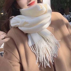 (LND) 모던한 캐시미어 라이크 터치 머플러 목도리 커플 남자 여자 남여공용 니트