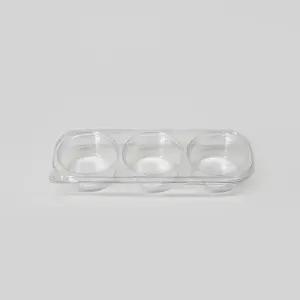 세칸 반찬 소스컵 TY-3칸 투명 600개 BOX